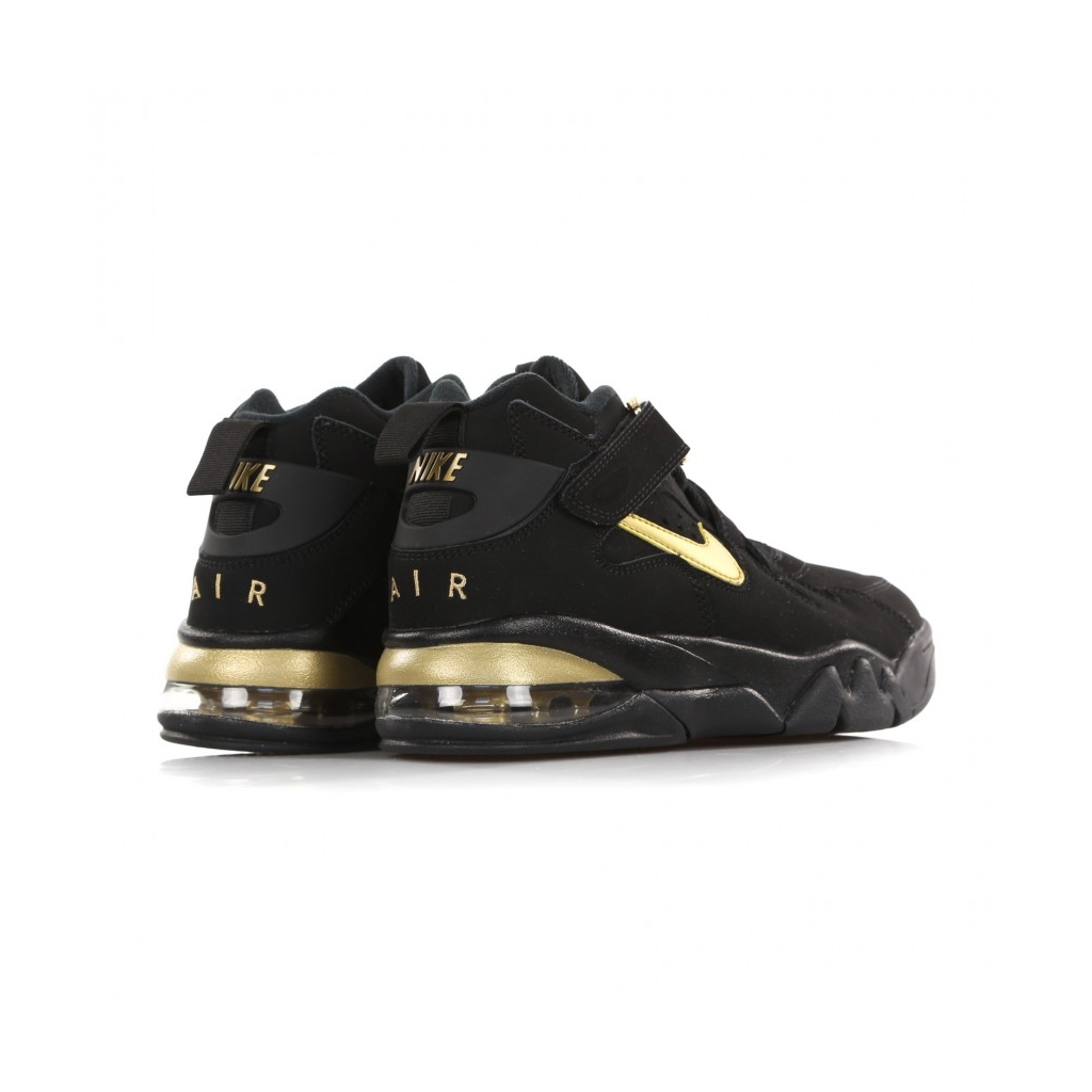 SCARPA BASSA AF1 MAX CB BLACK/METALLIC GOLD