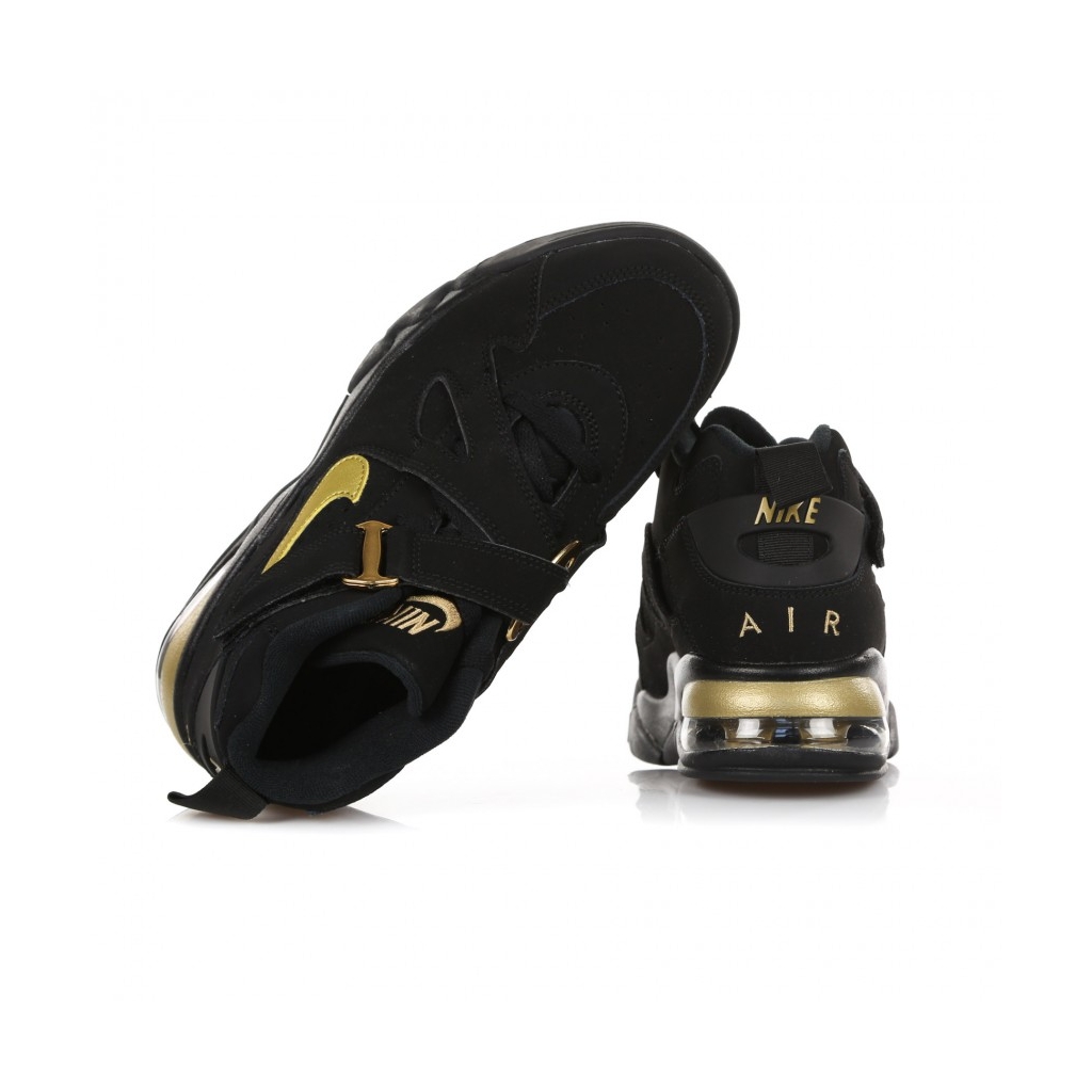 SCARPA BASSA AF1 MAX CB BLACK/METALLIC GOLD