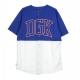 MASCOT CUSTOM BASEBALL JERSEY WHITE / BLUE