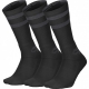 SOCKS 3 PPK CREW SOCKS BLACK / ANTHRACITE