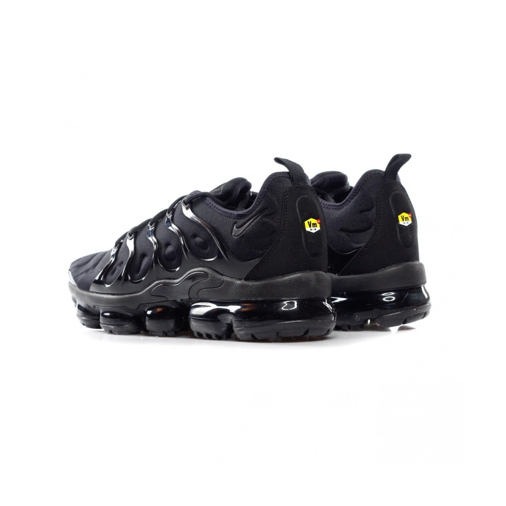 SCARPA BASSA AIR VAPORMAX PLUS BLACK/BLACK/DARK GREY