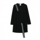 VESTITO BANDA AOKORO BLACK/WHITE