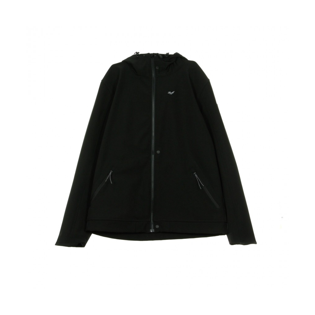 GIUBBOTTO TECH SHELL HOODY BLACK