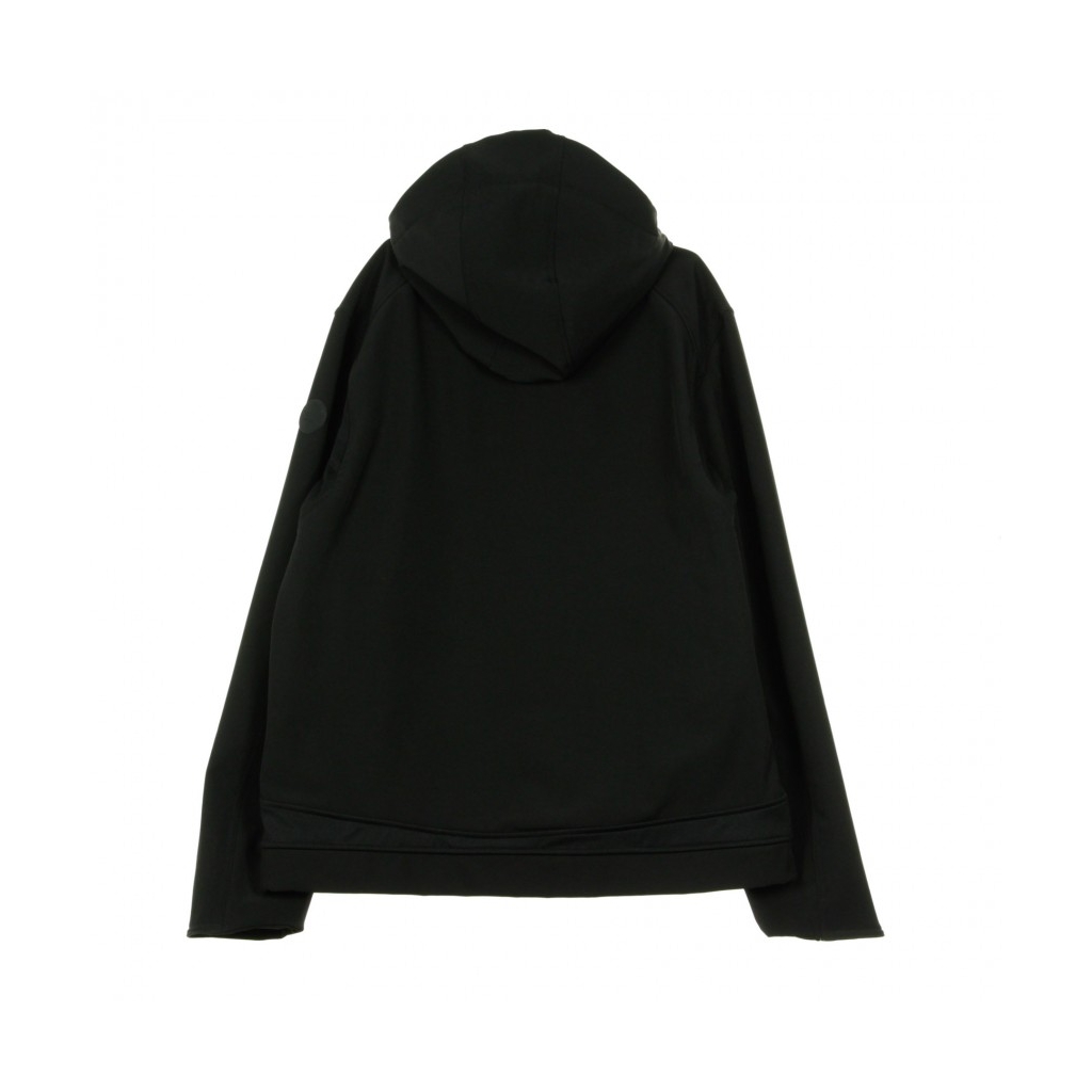 GIUBBOTTO TECH SHELL HOODY BLACK