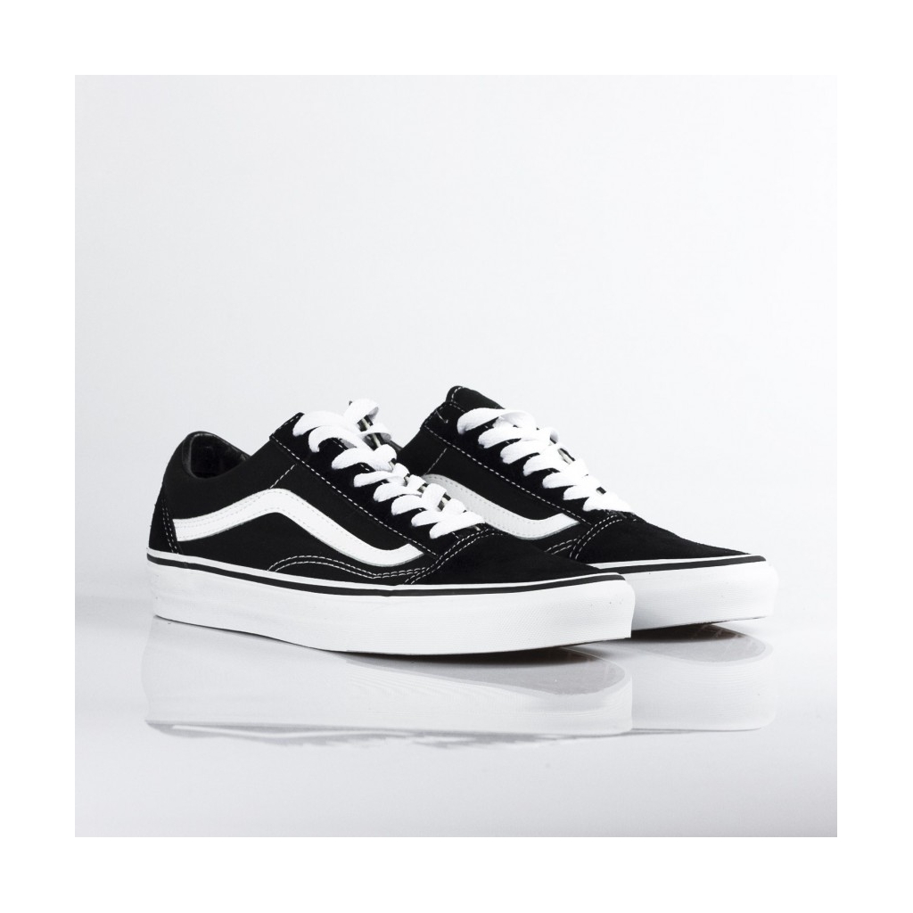 SCARPA BASSA OLD SKOOL BLACK/WHITE