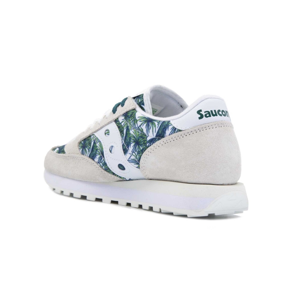 saucony jazz bianco floreale