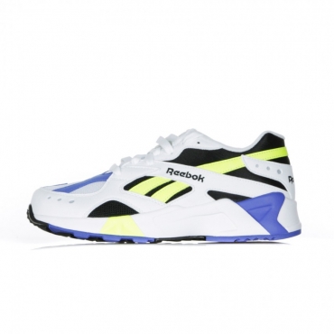 SCARPA BASSA AZTREK WHITE/BLACK/COBALT/YELLOW