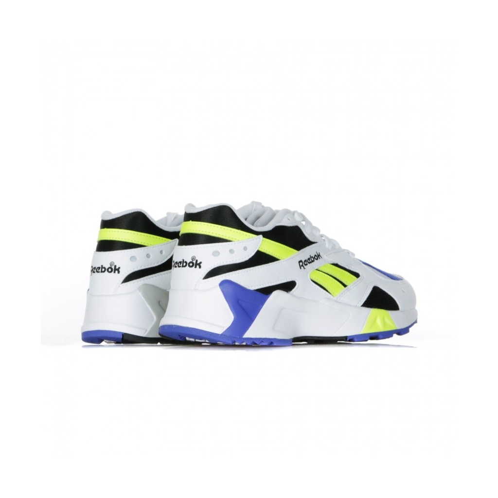 SCARPA BASSA AZTREK WHITE/BLACK/COBALT/YELLOW