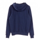 FELPA CAPPUCCIO TEAM LOGO PO HOODY CLECAV OBSIDIAN BLUE