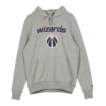 FELPA CAPPUCCIO TEAM LOGO PO HOODY WASWIZ LIGHT GREY HEATHER