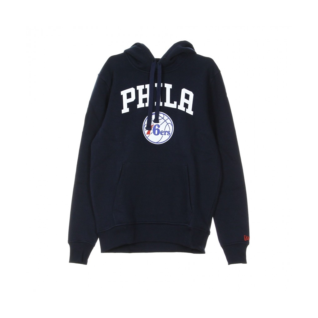 FELPA CAPPUCCIO TEAM LOGO PO HOODY PHI76E OBSIDIAN BLUE