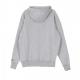 SWEATSHIRT TEAM LOGO PO HOODY MILBUC LIGHT GRAY HEATHER