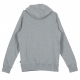 FELPA CAPPUCCIO ESSENTIALS OG LOGO GREY HEATHER