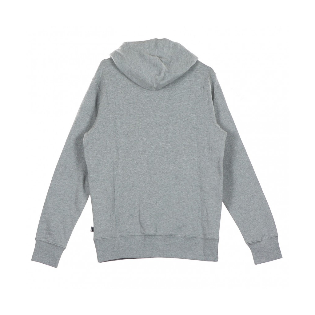 FELPA CAPPUCCIO ESSENTIALS OG LOGO GREY HEATHER