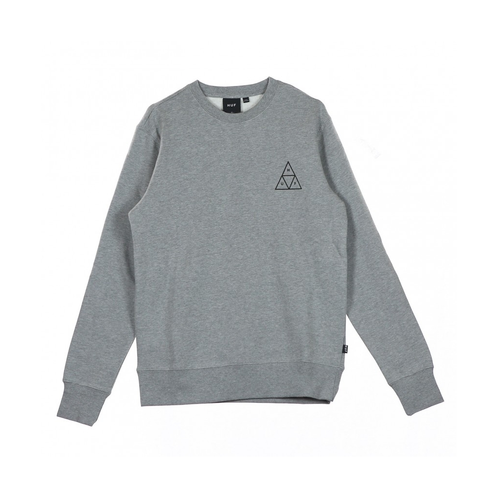 FELPA GIROCOLLO ESSENTIALS TT CREW GREY HEATHER