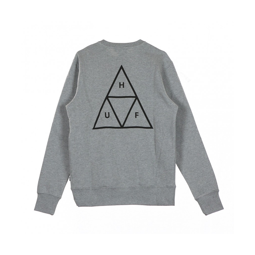 FELPA GIROCOLLO ESSENTIALS TT CREW GREY HEATHER