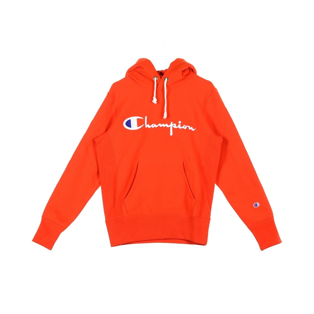 Neon orange champion sweatshirt sale