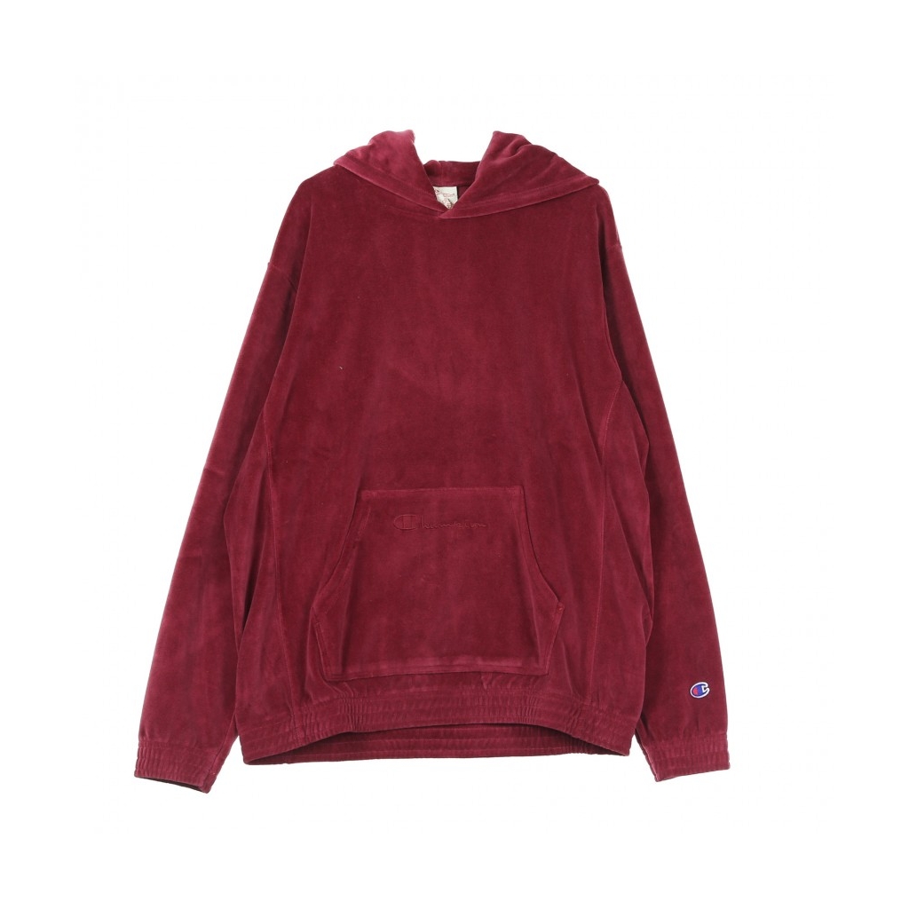 FELPA CAPPUCCIO HOODED SWEATSHIRT BURGUNDY