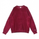 CREWNECK SWEATSHIRT BURGUNDY SWEATSHIRT