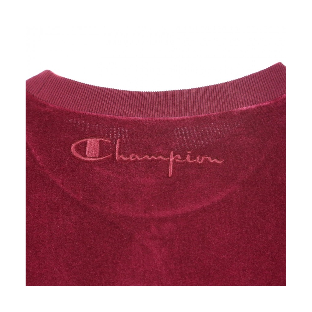 FELPA GIROCOLLO CREWNECK SWEATSHIRT BURGUNDY