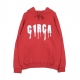 BLOOD HOOD HOOD RED SWEATSHIRT