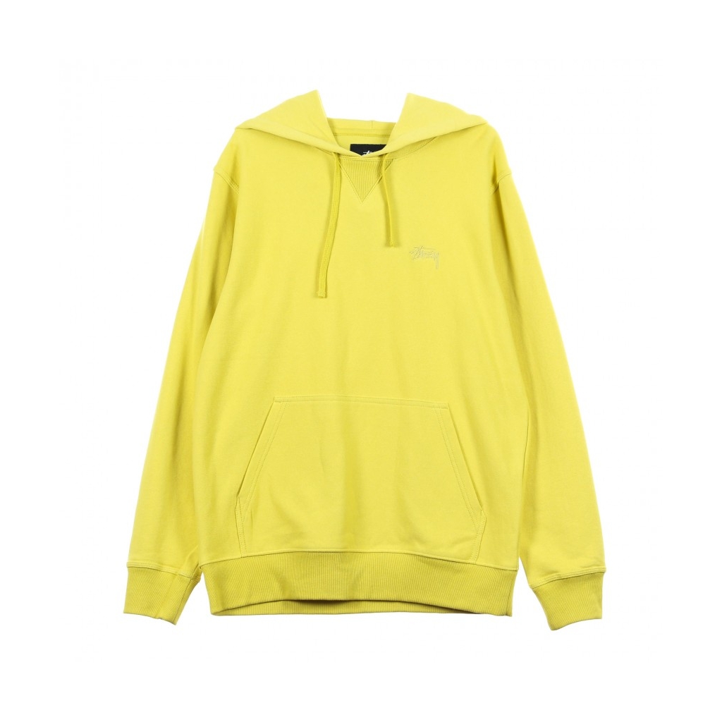 FELPA CAPPUCCIO STOCK TERRY HOODIE LEMON