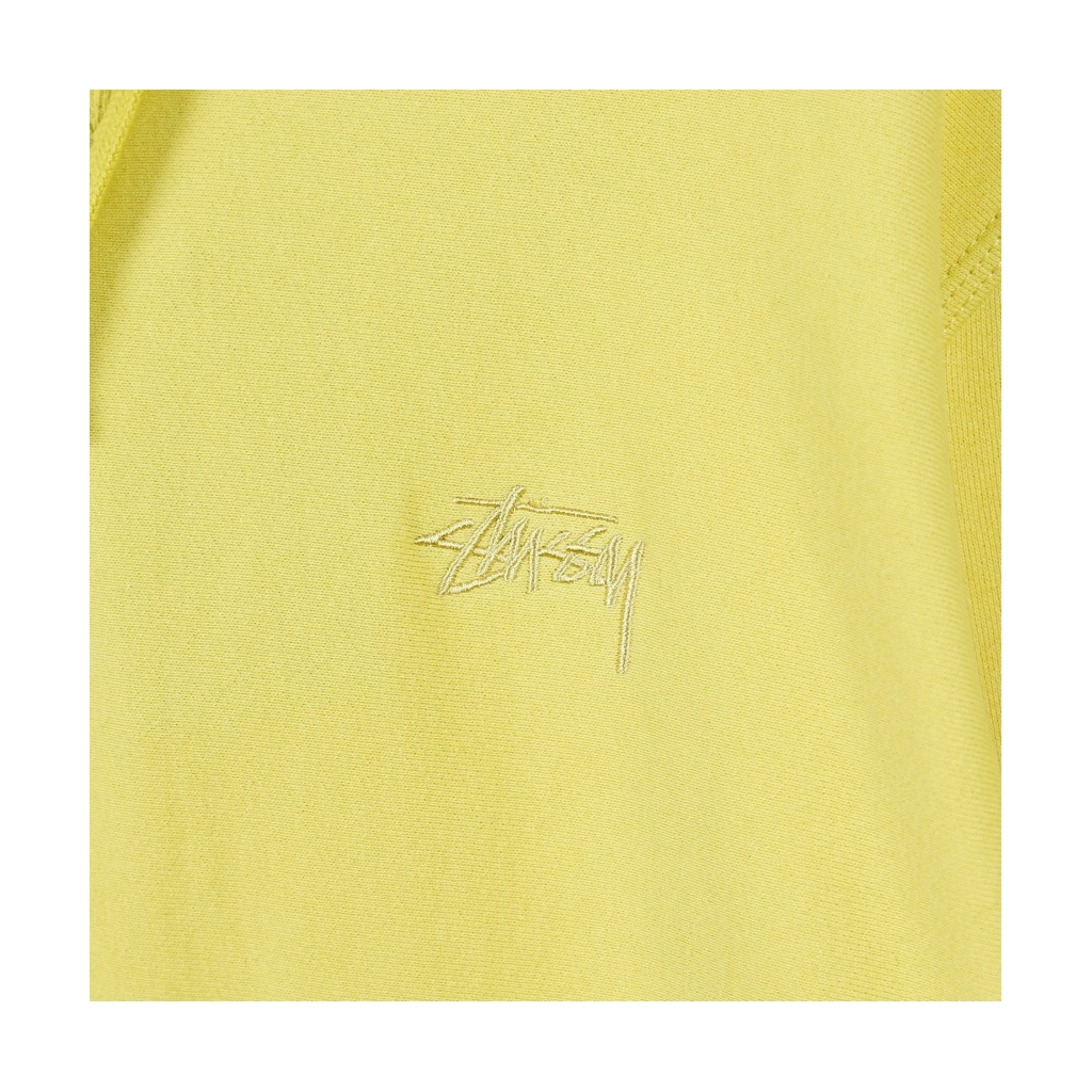 FELPA CAPPUCCIO STOCK TERRY HOODIE LEMON