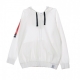 HOODIE SWEATER W AC FT FZ HOODIE WEISS