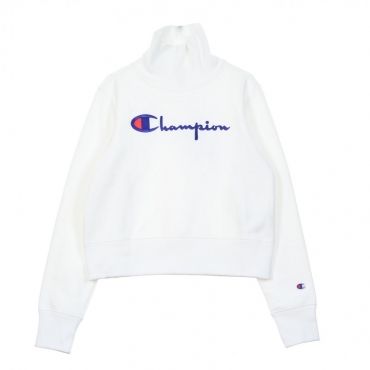 FELPA GIROCOLLO TURTLE NECK L/S SWEATSHIRT WHITE