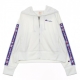 TRACK JACKET FULL ZIP TOP WEISS