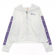 TRACK JACKET FULL ZIP TOP WEISS