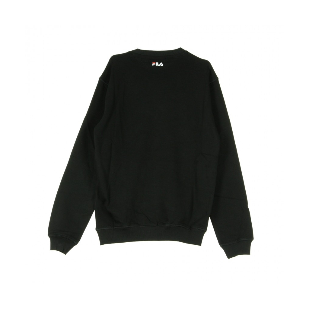 FELPA GIROCOLLO PURE CREW SWEAT BLACK