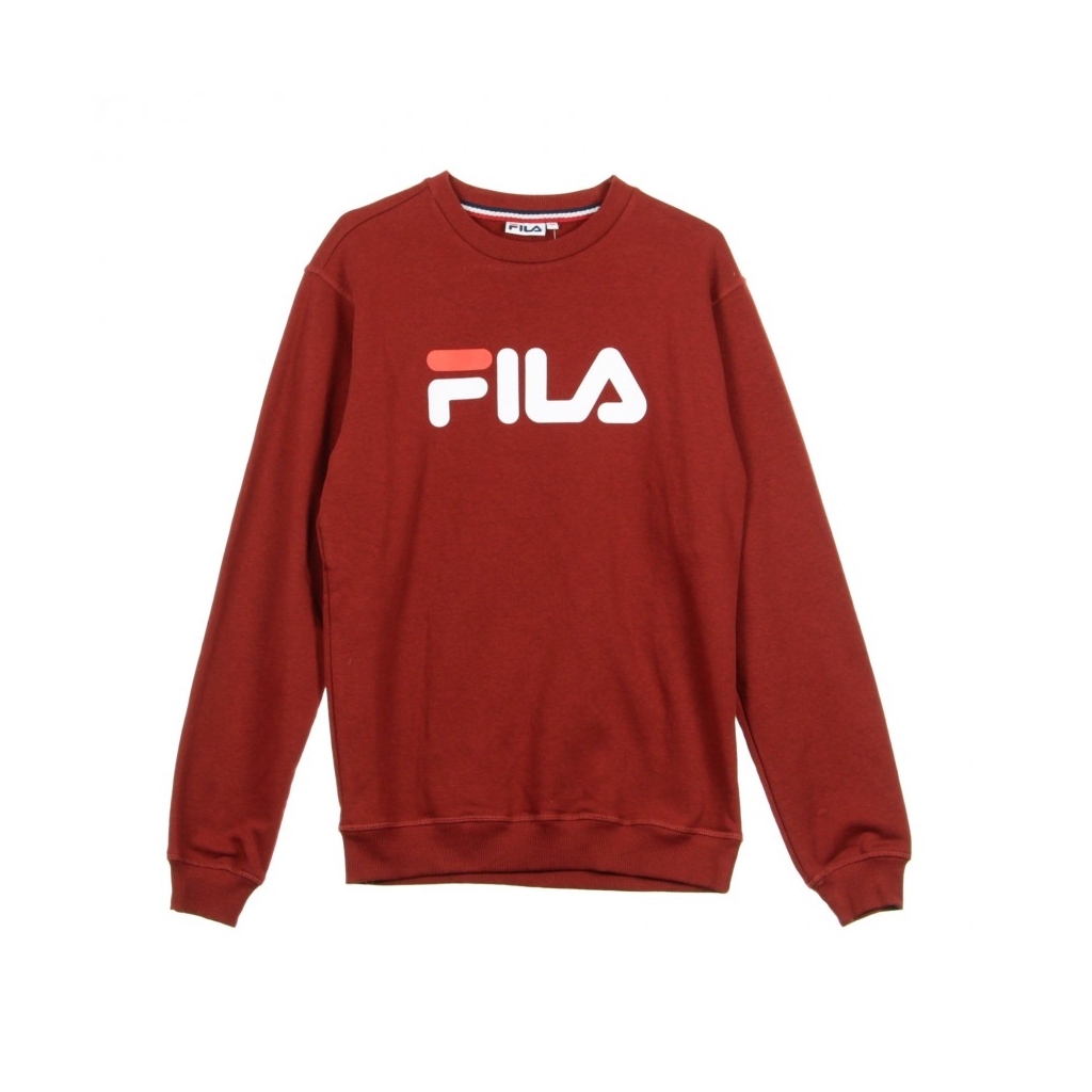 FELPA GIROCOLLO PURE CREW SWEAT MERLOT