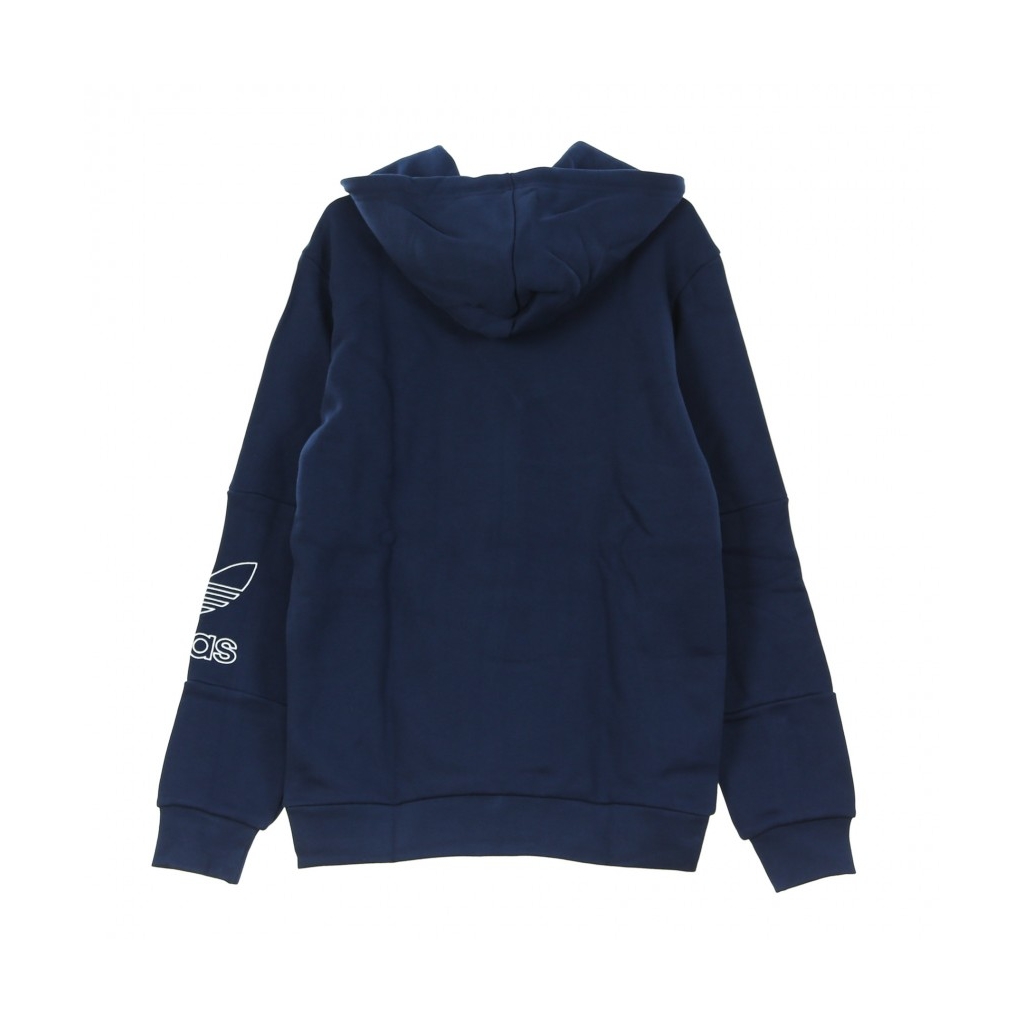 FELPA CAPPUCCIO OUTLINE HOODIE COLLEGIATE NAVY