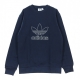 SWEATSHIRT-HALSKETTE UMFASSEN CREW COLLEGIATE MARINE