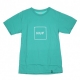 T-SHIRT ESSENTIALS BOX LOGO BRIGHT AQUA