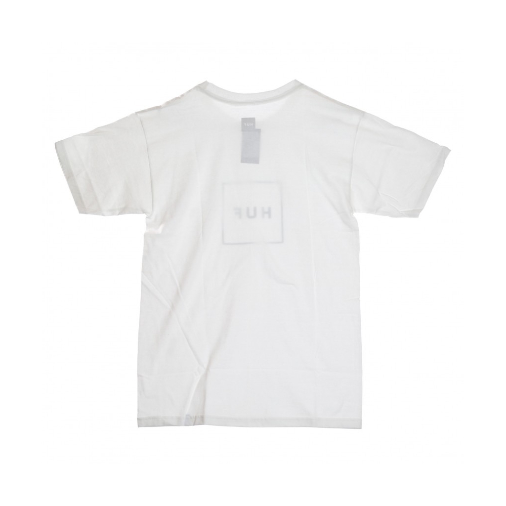 MAGLIETTA ESSENTIALS BOX LOGO WHITE