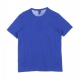 MAGLIETTA CREWNECK TEE BLUE