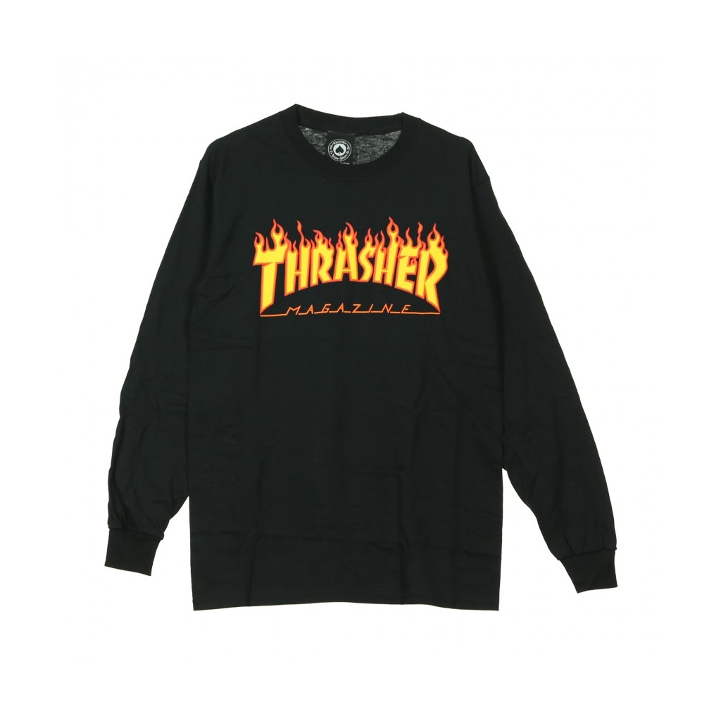 LONG SLEEVE FLAME L S BLACK