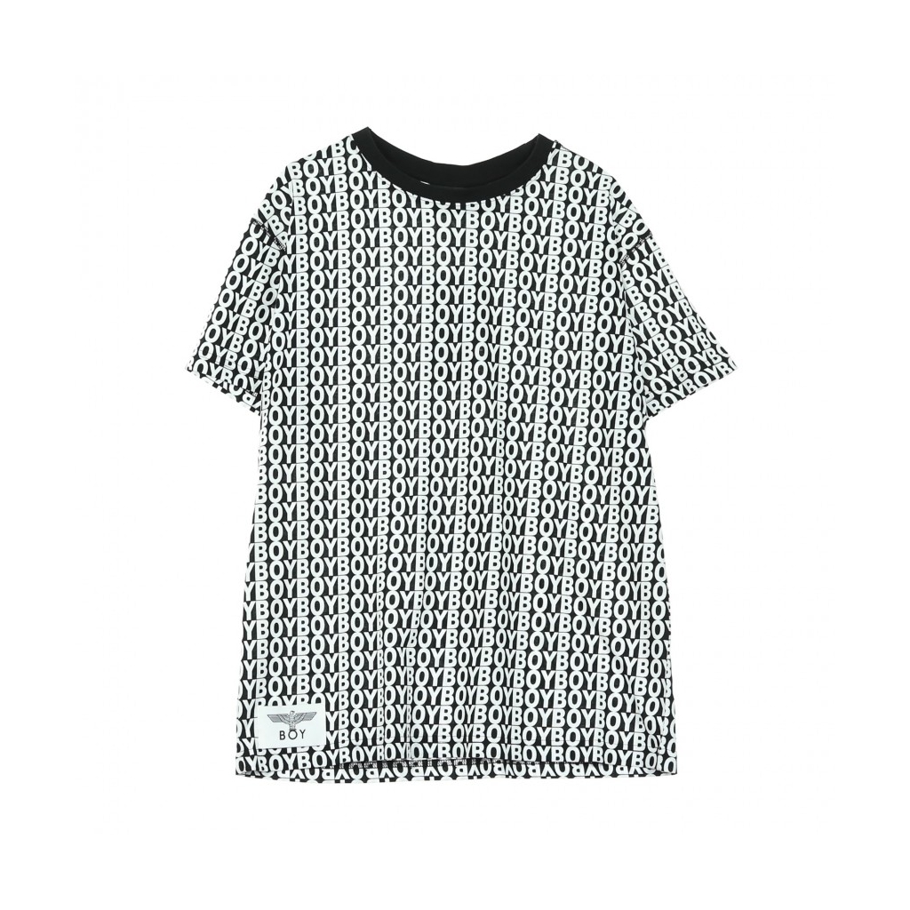 MAGLIETTA AVER TEE WHITE/BLACK