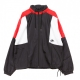 WINDBREAKER RE-ISSUE JKT WVN BLACK/UNIVERSITY RED/SUMMIT WHITE/BLACK