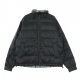 PIUMINO STRIPE EAGLE DOWN REVERSIBLE BLACK