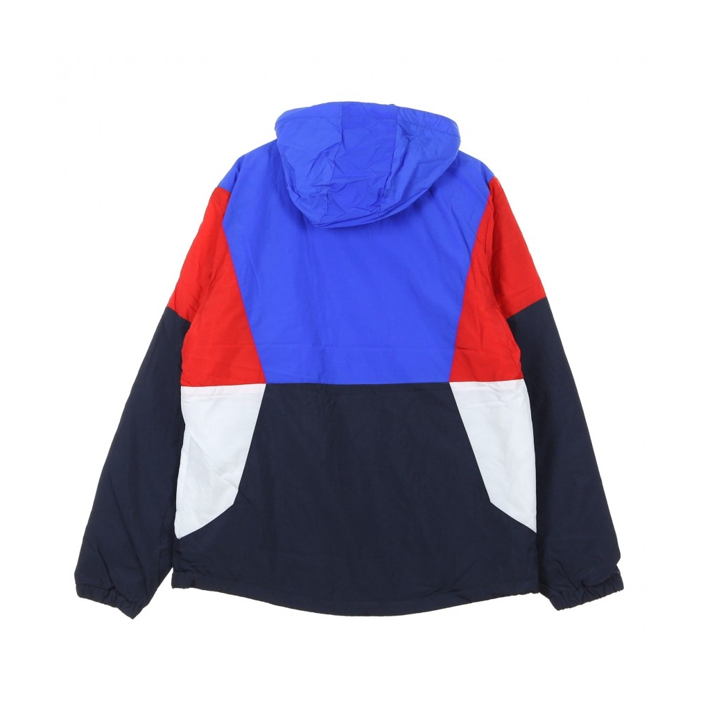 ANORAK GET DOWN PULL UP NAVY RED