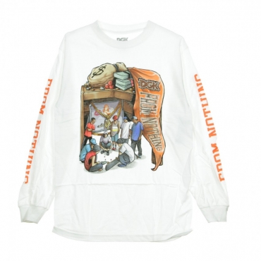 MAGLIETTA MANICHE LUNGHE HARD KNOCKS L/S WHITE