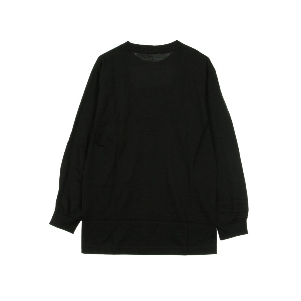 MAGLIETTA MANICHE LUNGHE CUT OUT OG L/S SAFARI BLACK