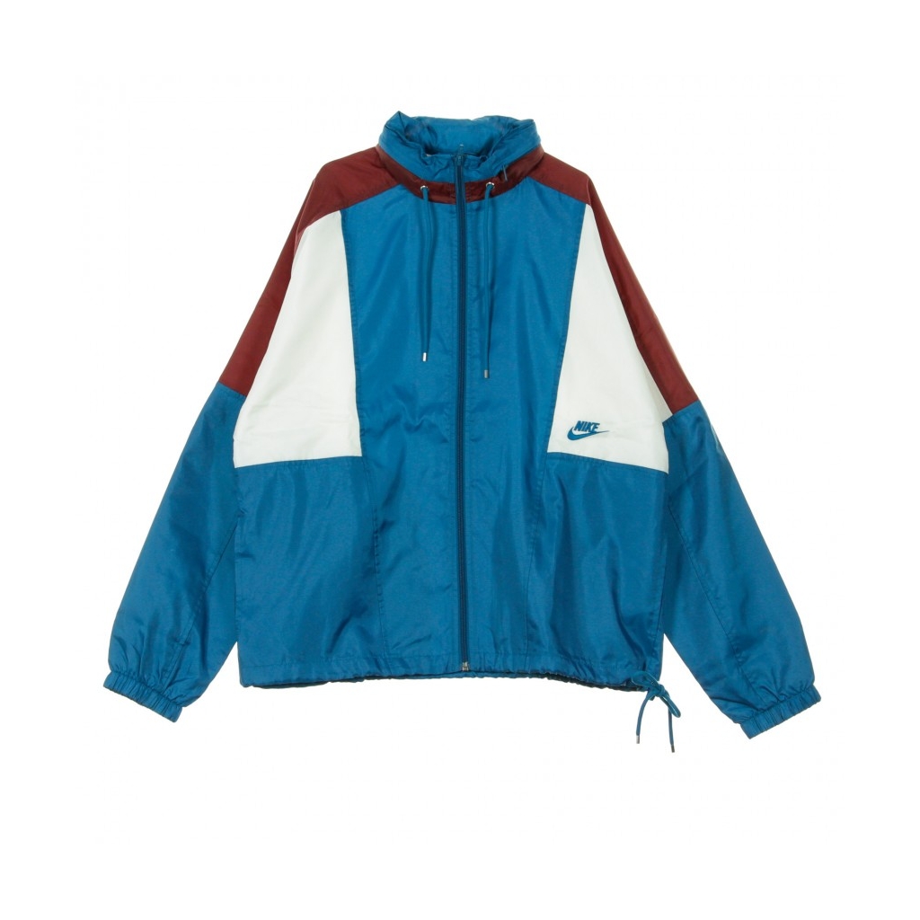 WINDBREAKER RE-ISSUE JKT WVN GREEN ABYSS/TEAM RED/SAIL