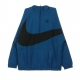 WINDBREAKER VW SWOOSH WVN HLFZIP JKT BLUE FORCE / SCHWARZ / BLUE FORCE / SCHWARZ