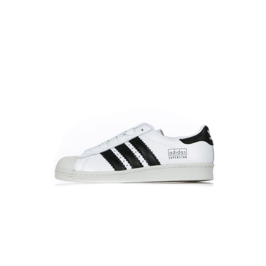 SCARPA BASSA SUPERSTAR 80S WHITE/CORE BLACK/WHITE