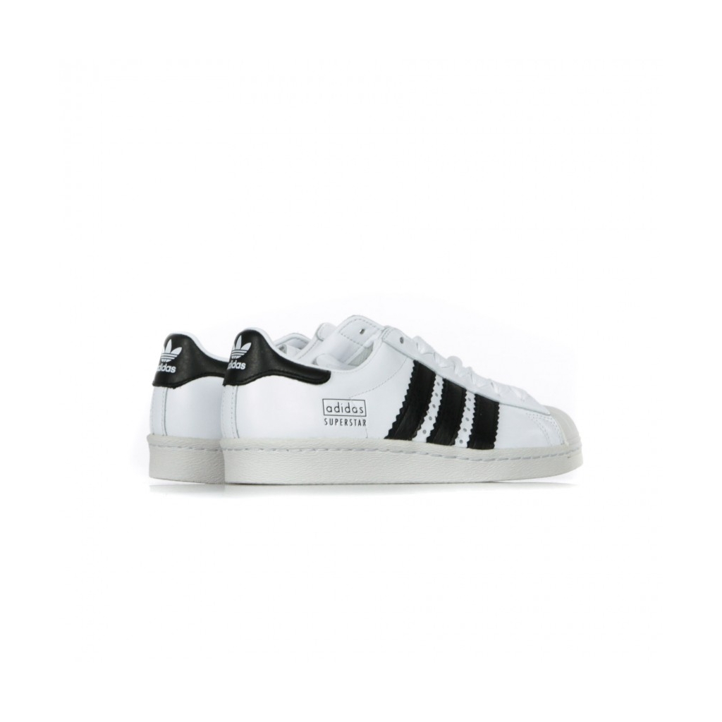 SCARPA BASSA SUPERSTAR 80S WHITE/CORE BLACK/WHITE