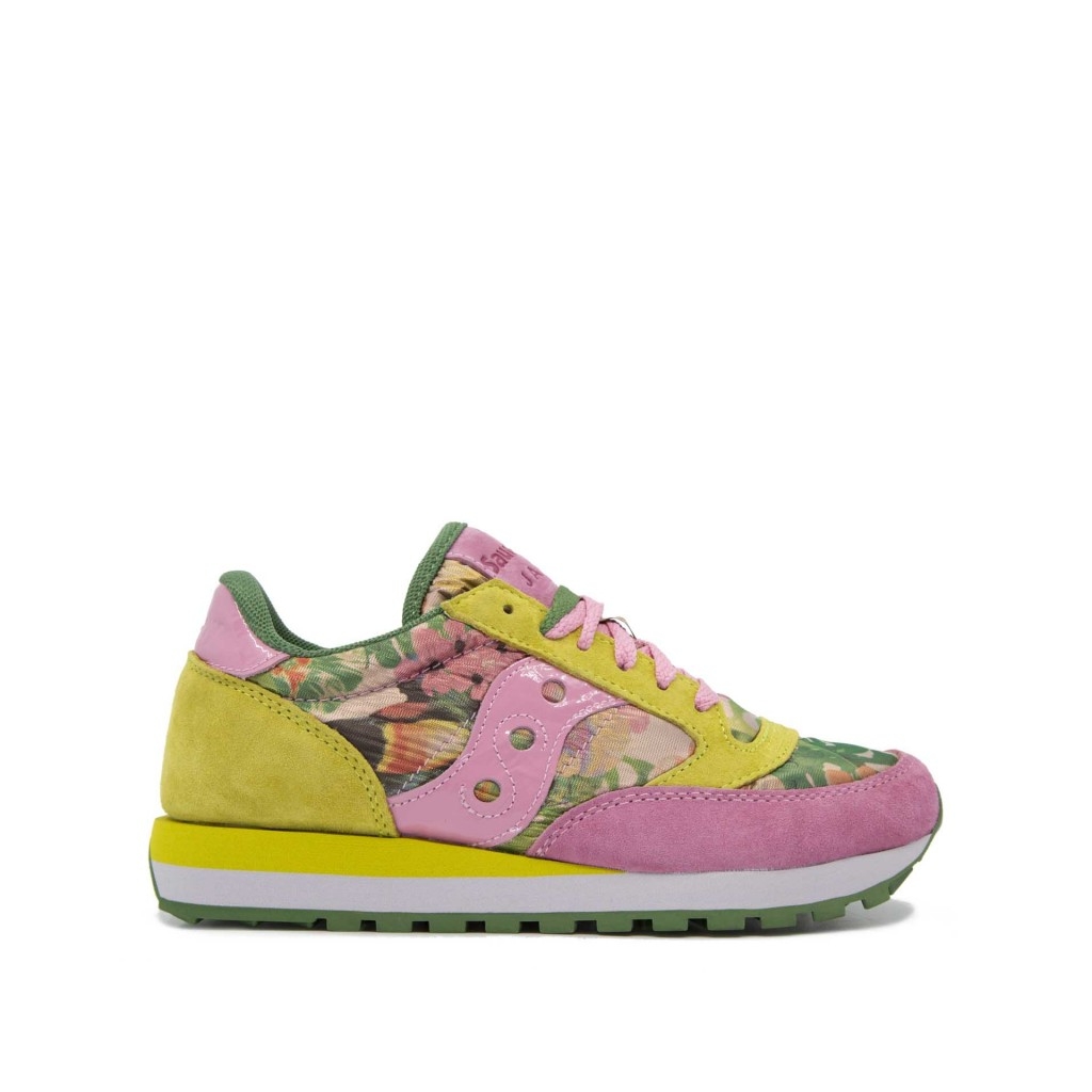 Saucony Originals - Sneakers Jazz O Floral Limited Edition PINK/GRE |  Bowdoo.com